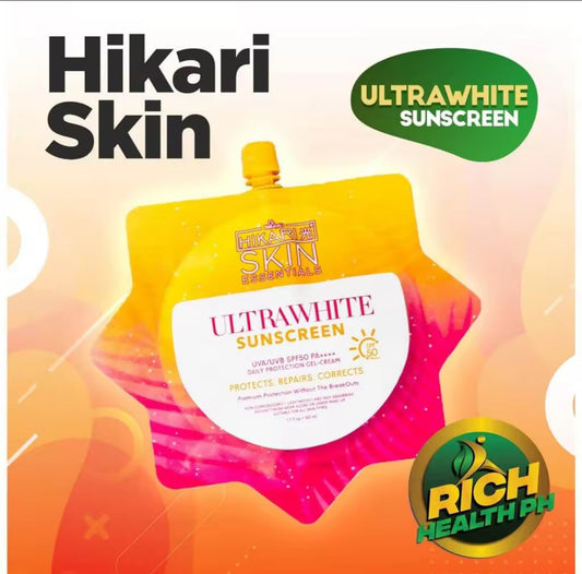 Hikari ultra white sunscreen 50ml