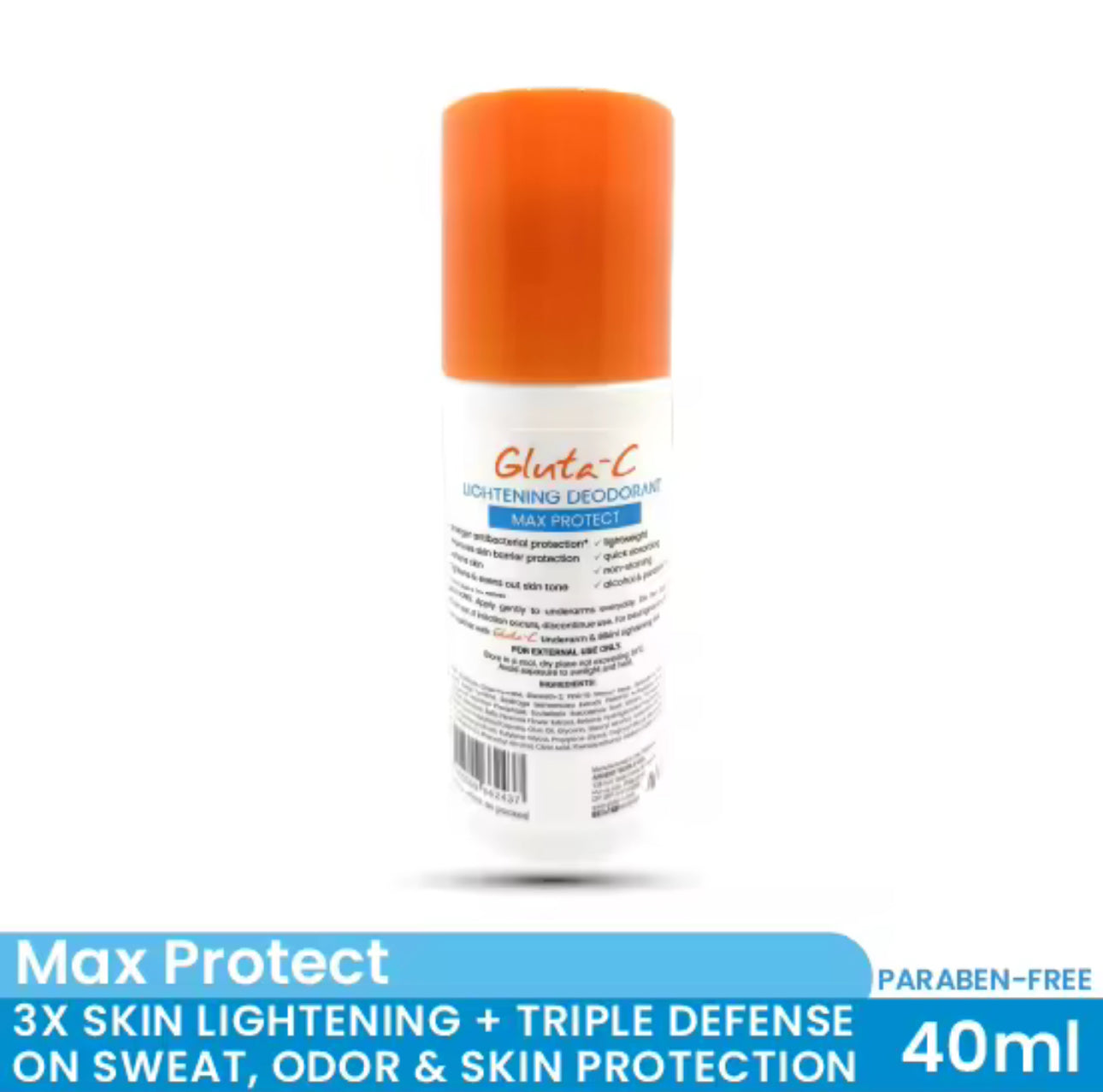 Gluta C Lightening Deodorant Max Protect 40mL