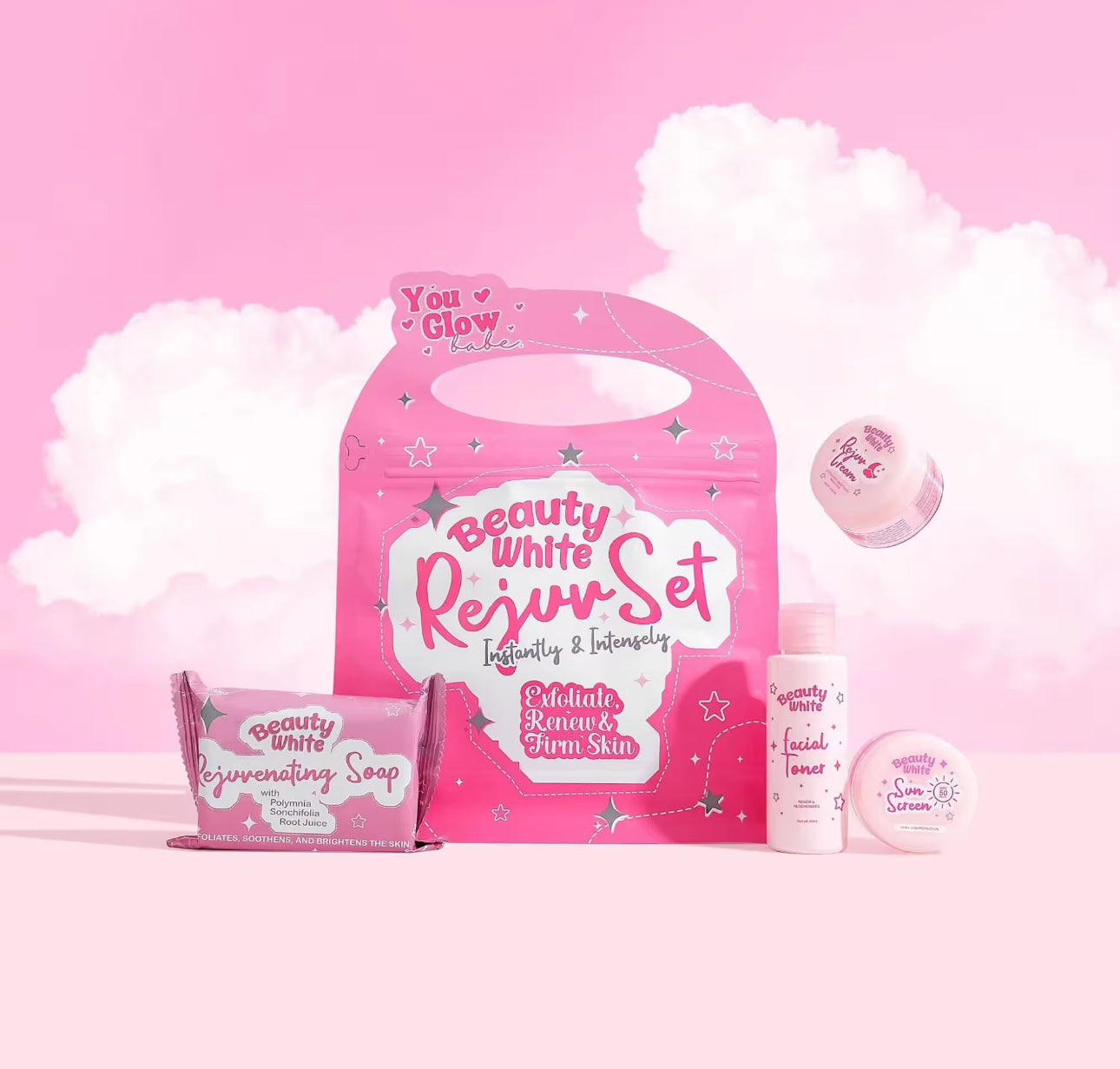 Beauty White REJUV SET By You Glow Babe