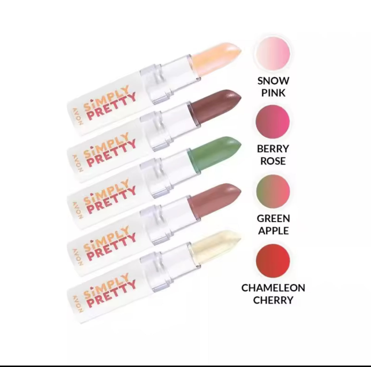 Avon Simply Pretty Magic Lipsticks |Magic Lip balm