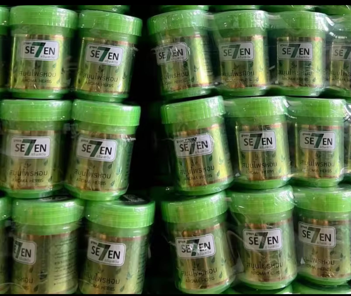 Green Tea Inhaler ORIGINAL GREEN SE7EN AROMA HERBS INHALER AUTHENTIC FROM THAILAND – DS ...