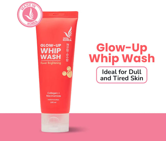 iWhite Korea Facial Whip Wash Power Brightening Tube 100ml