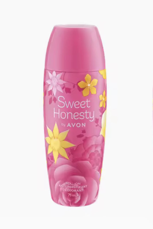 AVON Sweet Honesty Antiperspirant Perfumed Deodorant Roll on for WOMEN 75mL
