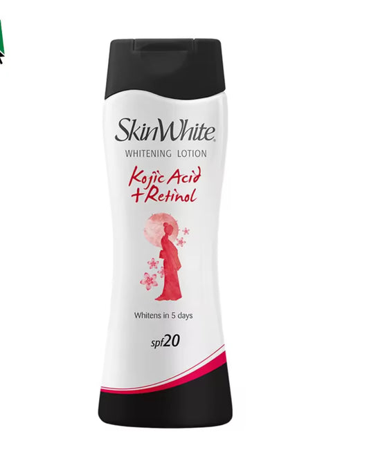 SkinWhite Kojic Acid + Retinol Whitening Lotion SPF20 200mL