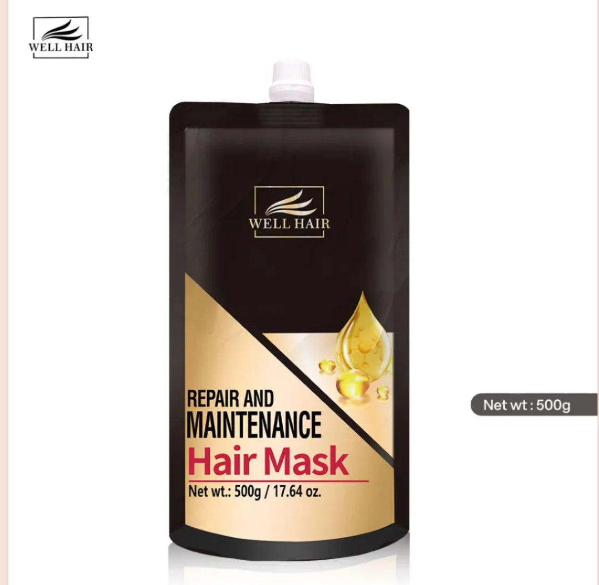 Well Hair Repair and Maintenance Hair Mask – 500g