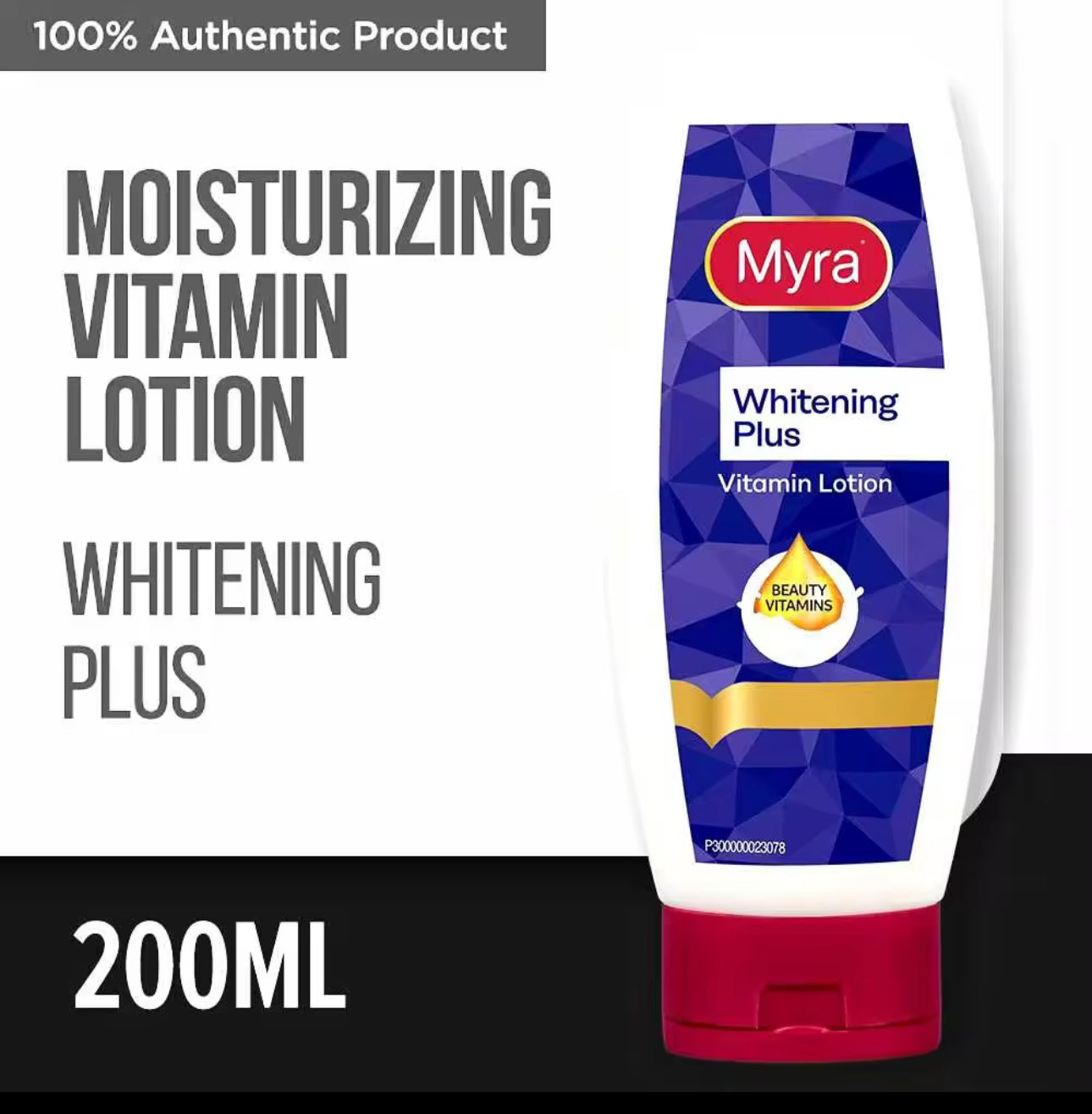 Myra Whitening Plus Vitamins Lotion 200ml