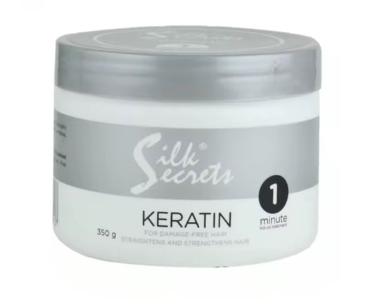 Silk Secrets KERATIN 350g | 1min Hot oil Treatment