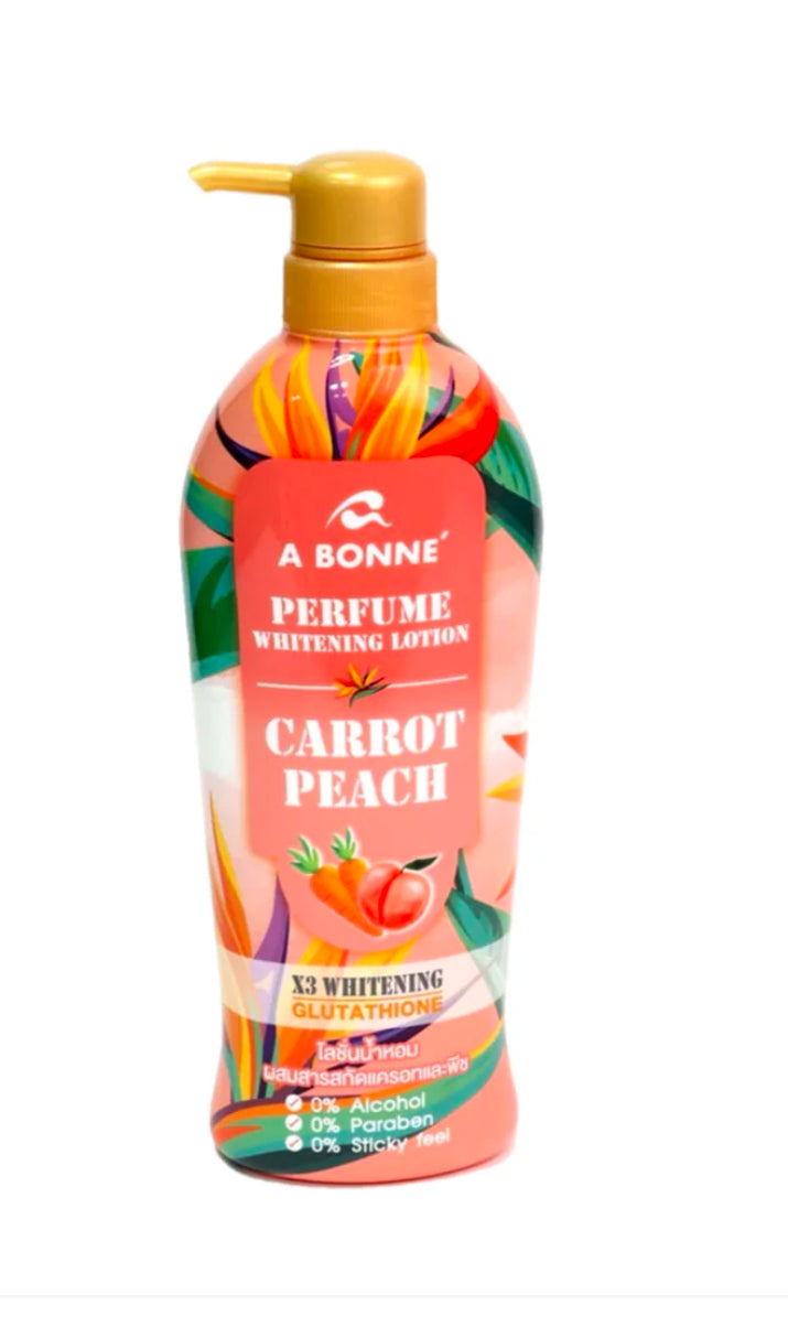 ABonne Perfume Whitening Lotion Carrot Peach 500ml