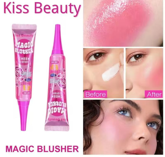 Magic blusher color changing liquid blush on waterproof long lasting 30ml