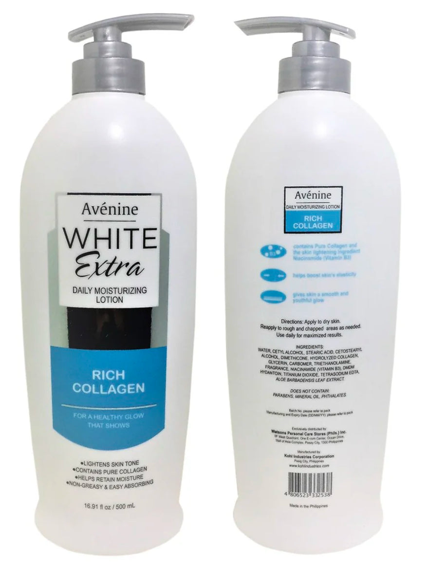 AVENINE WHITE EXTRA COLLAGEN REPAIR 500ml