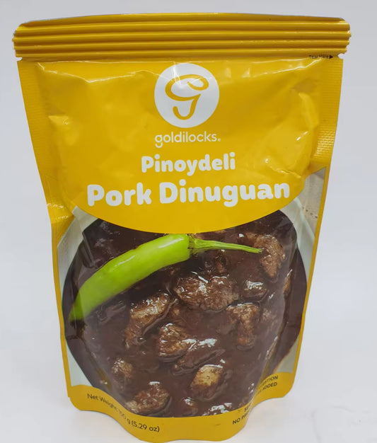 GOLDILOCKS Pinoydeli Laing, Dinuguan and Calderata 150g