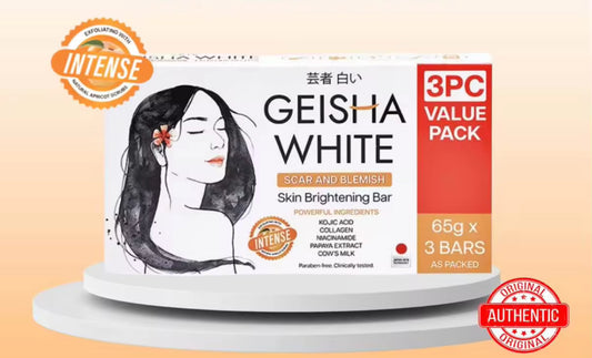 GEISHA WHITE Bar Intense 65gx3pcs