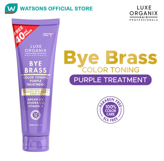 Luxe Organix Bye Brass Purple Conditioner 250ml