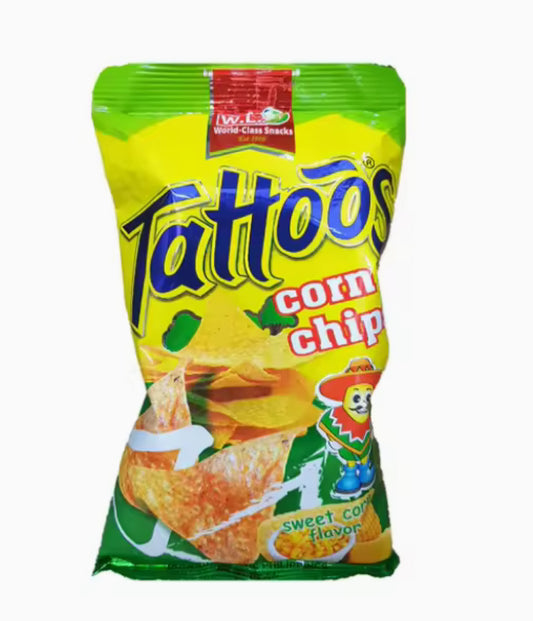 Tattoos Sweet Corn | Spicy Cheese| Pizza