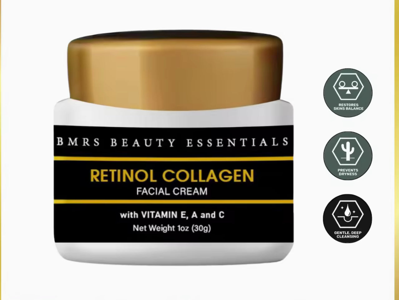 BMRS RETINOL COLLAGEN FACIAL CREAM 30G