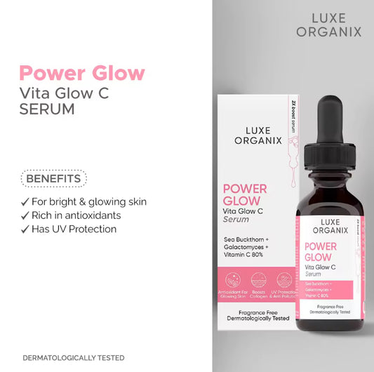Luxe Organix Power Glow Vita Glow C Serum 30ml