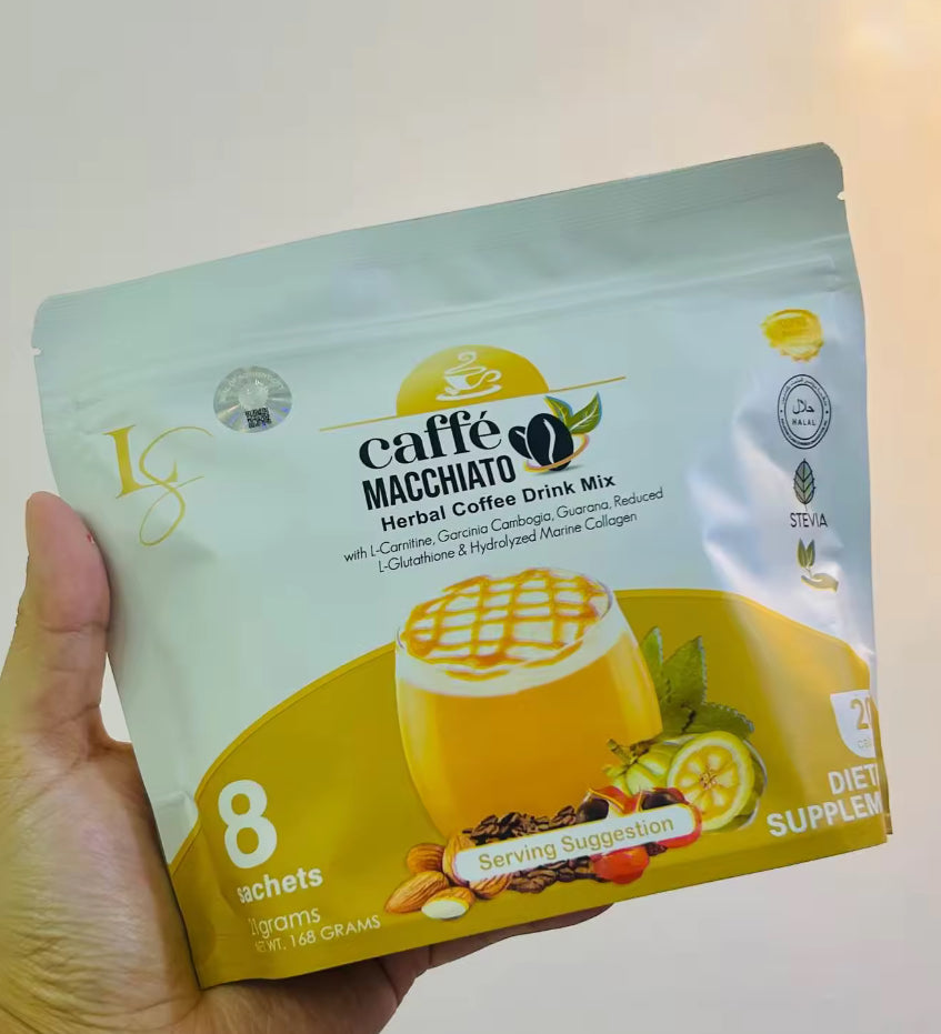 Luxe Slim Caffe Macchiato | 8 Sachetsx21g