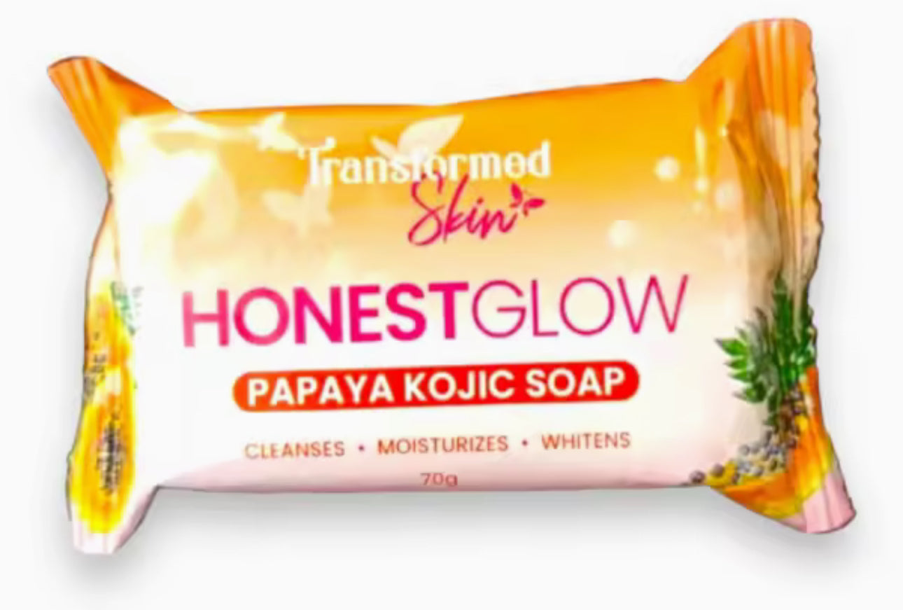 Honest Glow Kojic Papaya Soap 70g