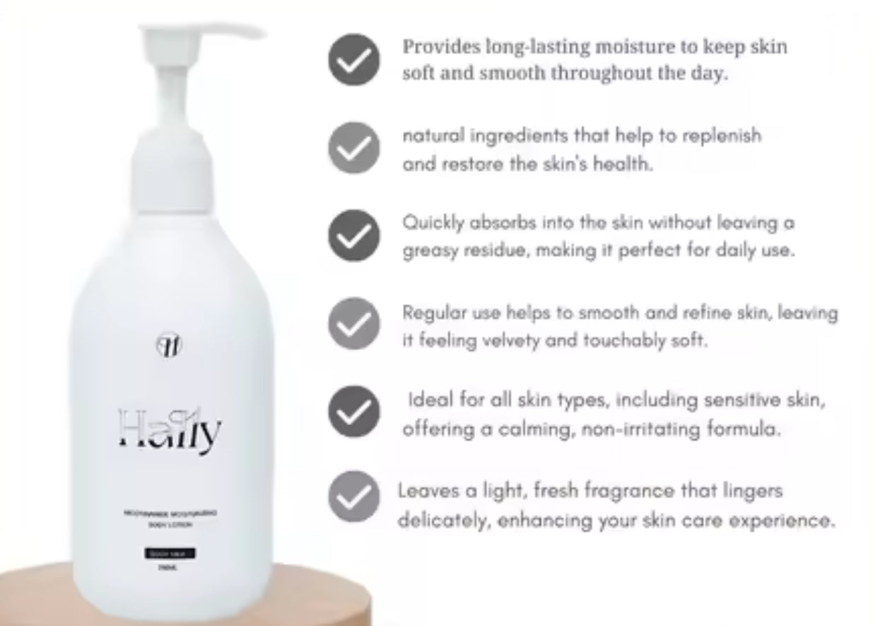 Hally Nicotanamide Moisturizing Body Lotion | Authentic