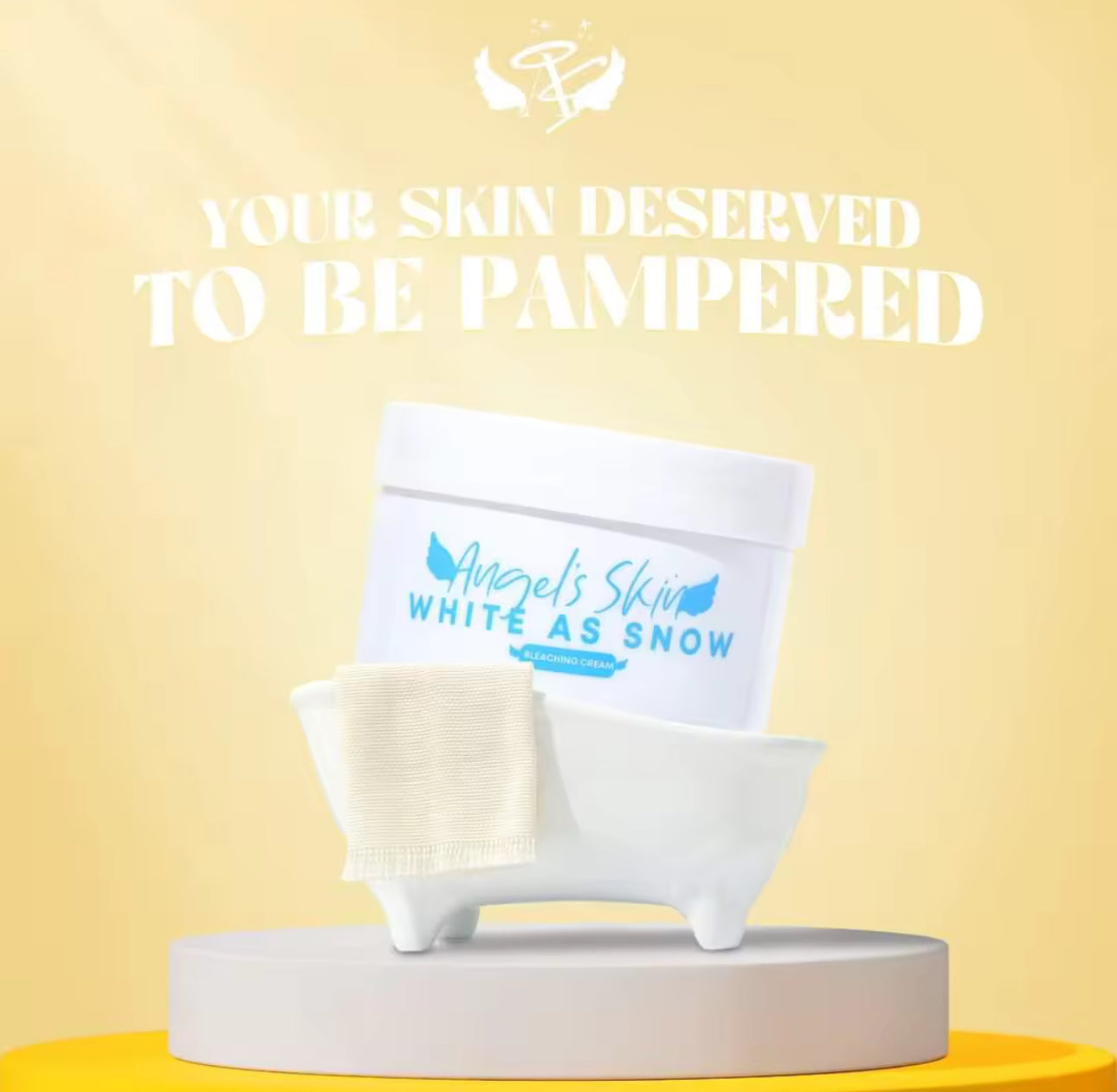 Angels Skin White As Snow BLeaching Cream