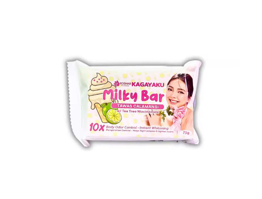 ROSMAR Milky Bar Soap |Tawas Calamansi plus Vanilla