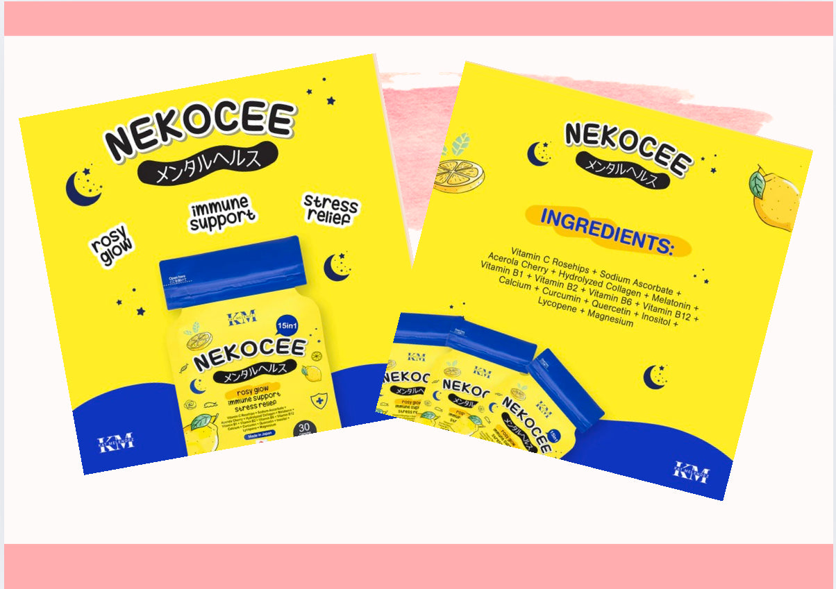 Herskin NEKOCEE 15 in 1 Rosy Glow, 30 Capsules