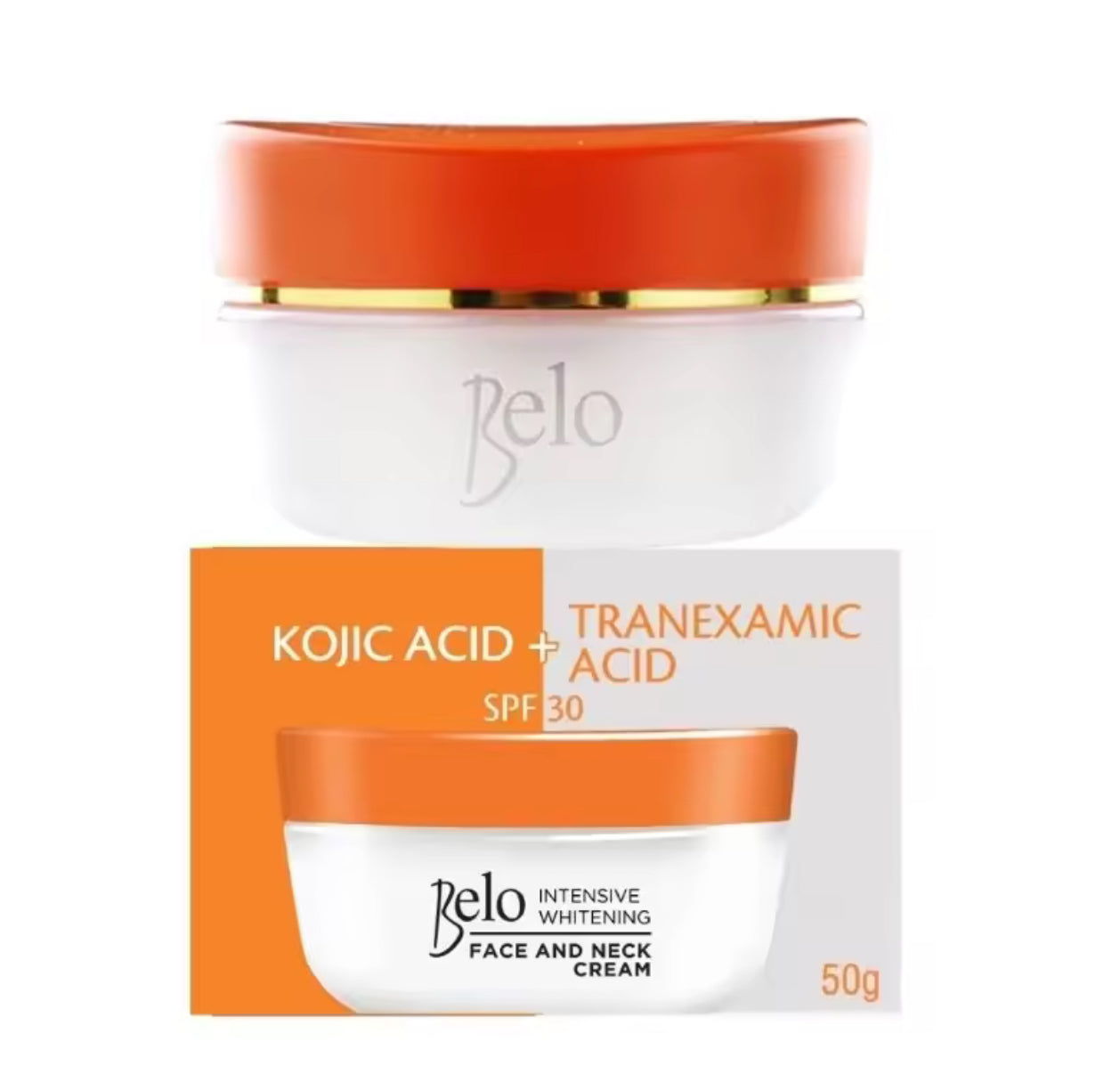 BELO Kojic Acid Whitening Face Neck Cream SPF 30 50g