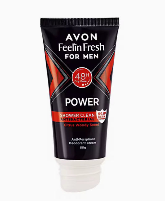 AVON FEELIN FRESH For Men Power CREAM 55 GRAMS