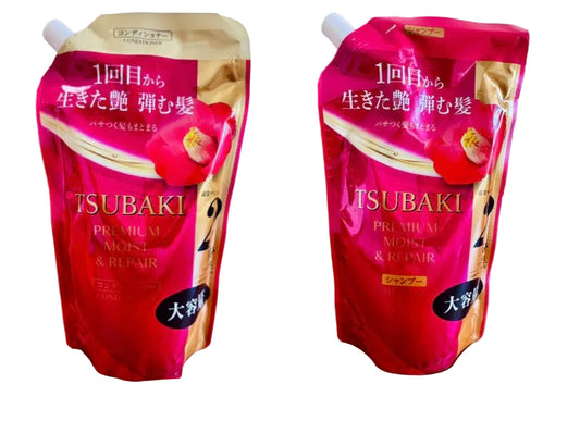 TSUBAKI Premium Moist & Repair Shampoo | Conditioner | 600ml each