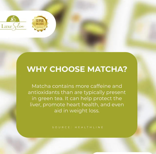 Luxe Slim Matcha Detoxy Coffee | Herbal Coffee & Slimming Drink