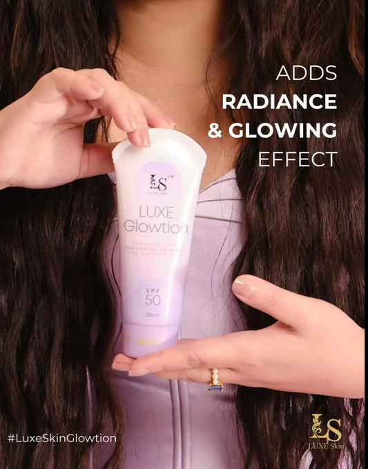Luxe Skin Glowtion WHITENING LOTION with Bakuchiol Extract for radiant skin 90ml