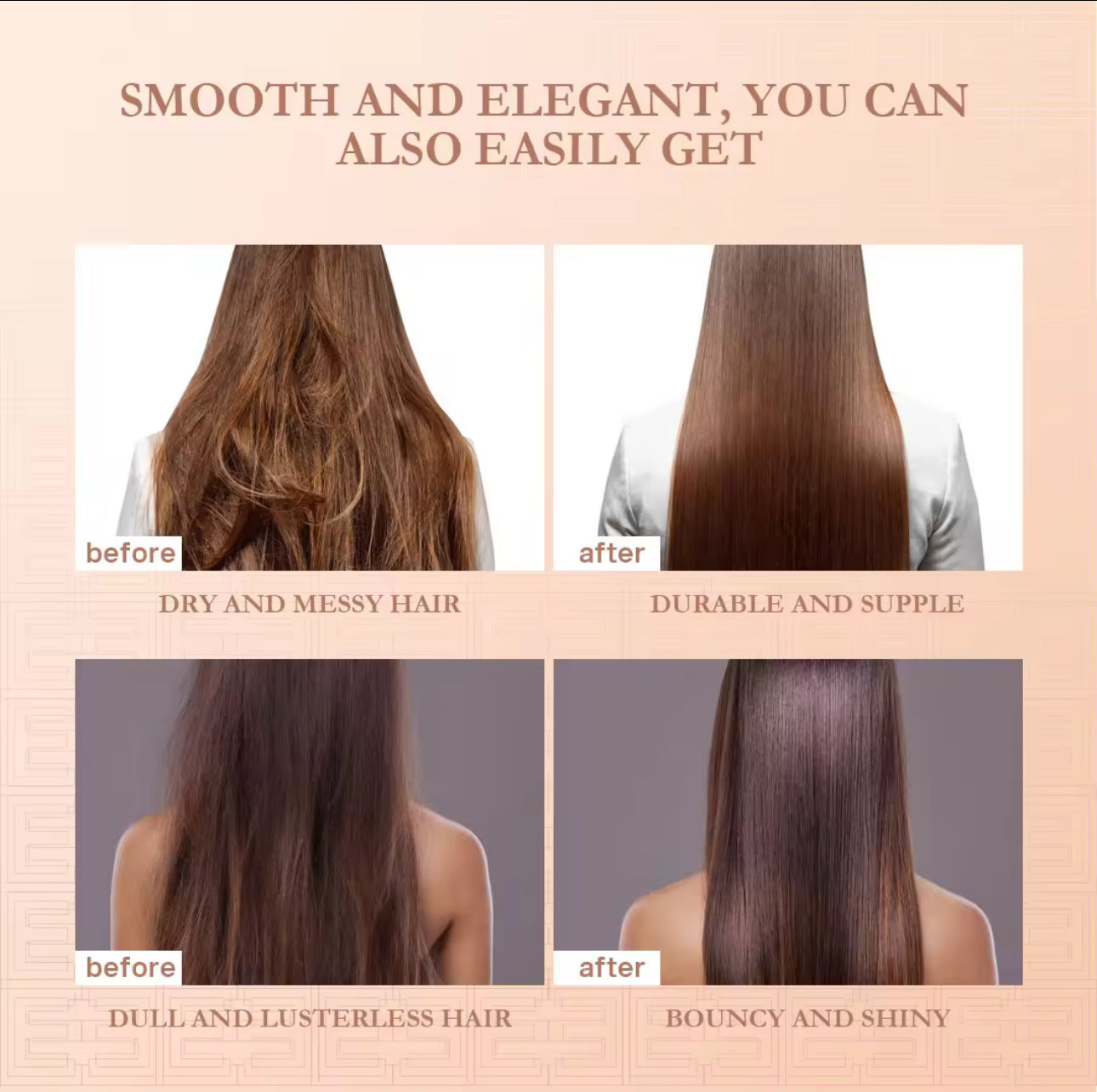Bremod Premium Hair Keratin Complex Treatment Conditioner Care Sulfate Silicone Free 350ML