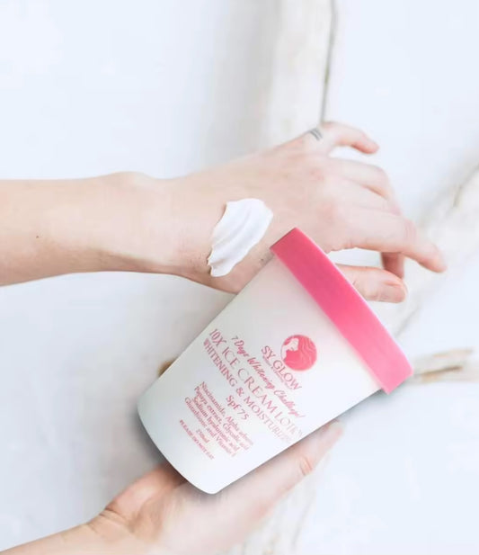 SY Glow 10x Ice Cream Lotion Body Whitening & Moisturizing 250ml