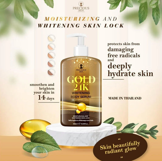 Gold 24K Whitening Body Serum 500ml