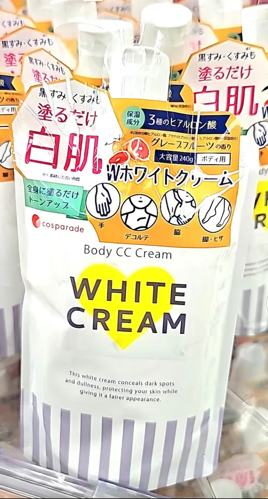 Cosparade Japanese Body CC White Cream | Authentic from Japan