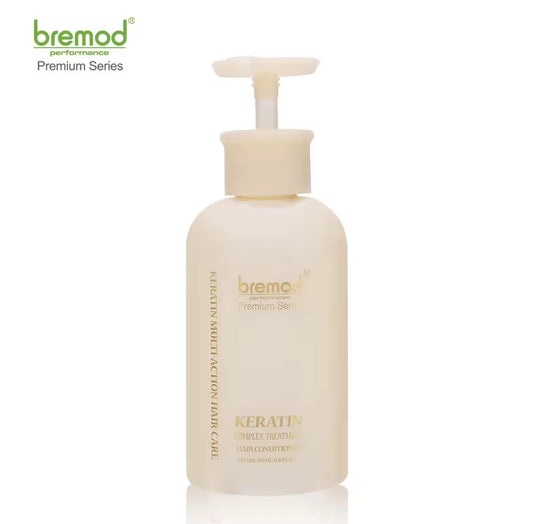 Bremod Premium Hair Keratin Complex Treatment Conditioner Care Sulfate Silicone Free 350ML