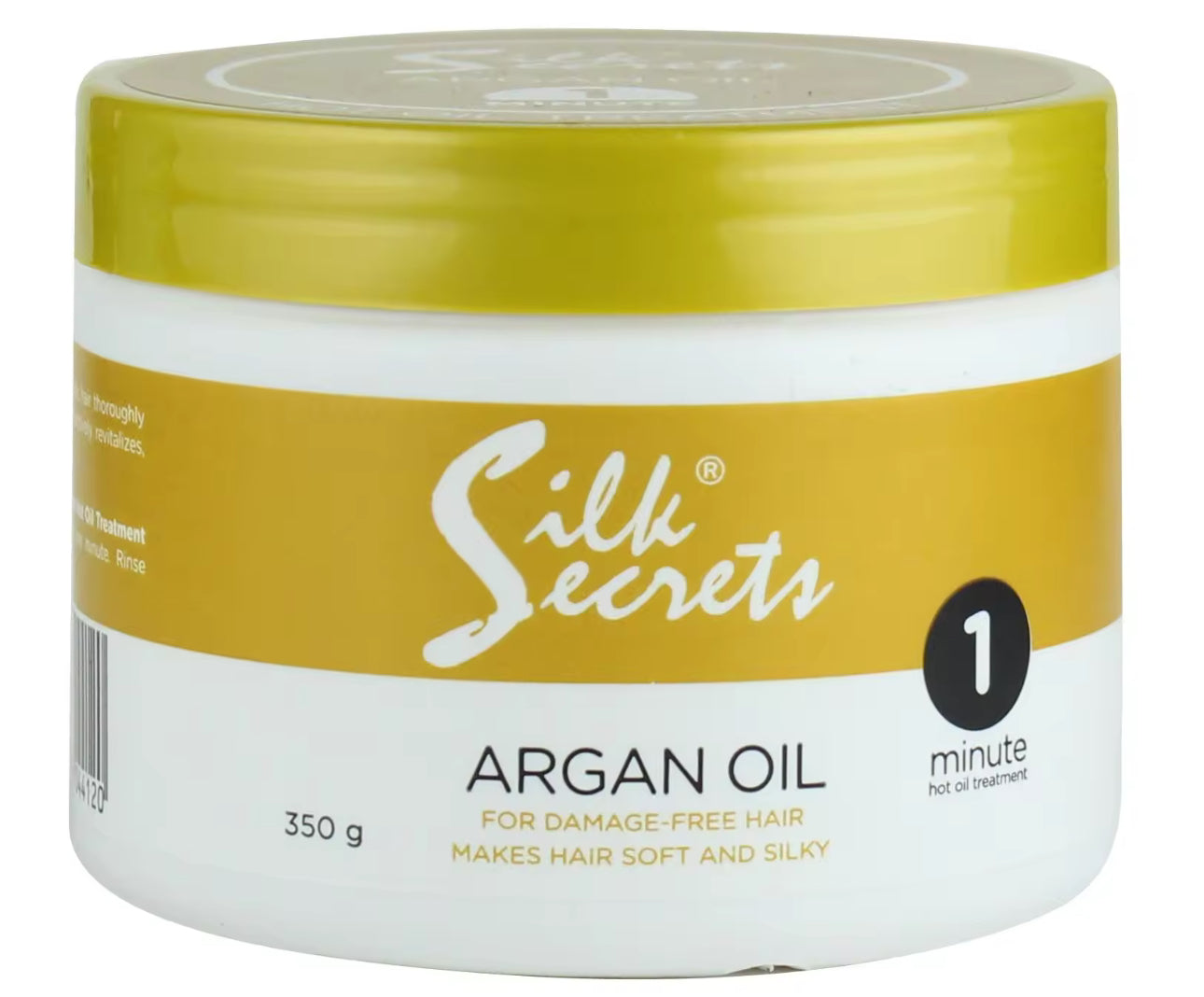 Silk Secrets Argan Oil 350g | 1min Hot oil Treatment
