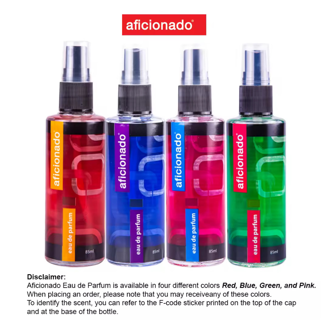 Aficionado F16 Eau de Parfum for Men 85ml