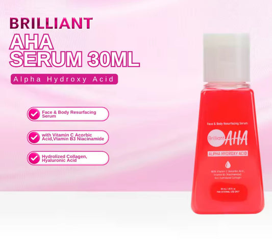 Brilliant Skin AHA (Face & Body Resurfacing Serum) 30ml