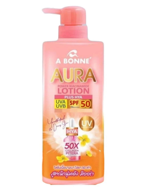 Abonne 50x Dewy Hya + Niacinamide Aura Essence Lotion 500 ml