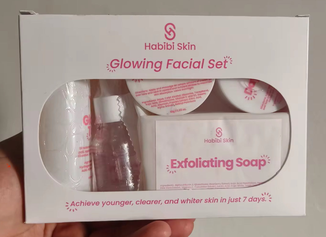 HABIBI SKIN GLOWING FACIAL SET