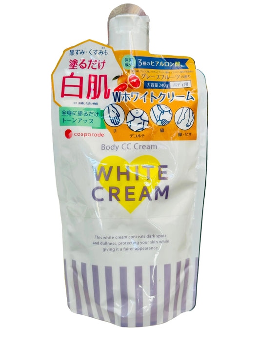 Cosparade Japanese Body CC White Cream | Authentic from Japan
