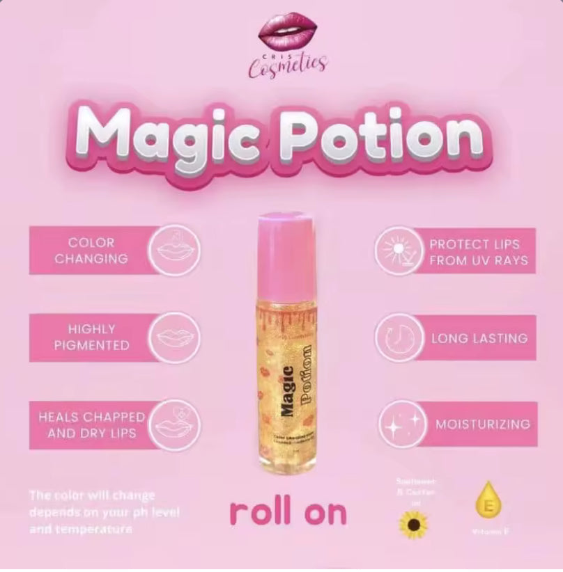 Magic Potion Roll On by Cris Cosmetics Lip Serum 10ml