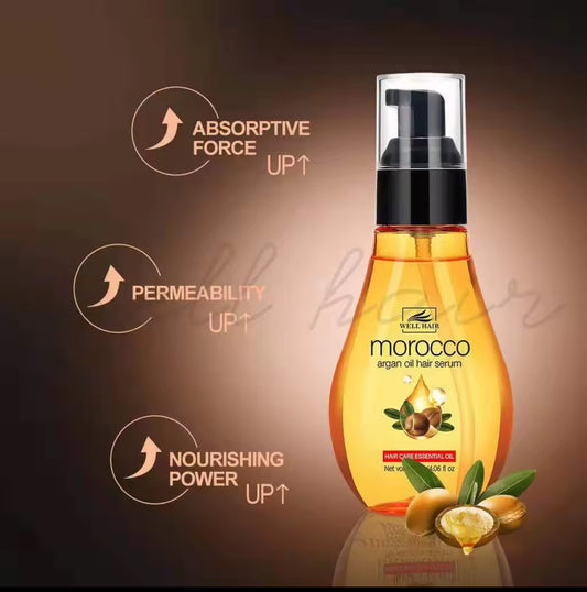 Hair Serum Morocco Argan Oil Essence Repair Damage Dry Hair and split hair ends 120ml