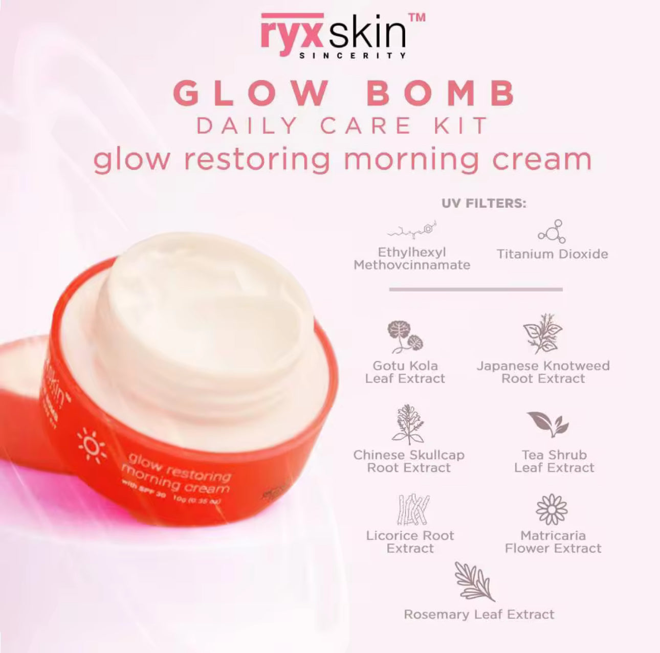 RyxSkin Glow Bomb Daily Care Kit