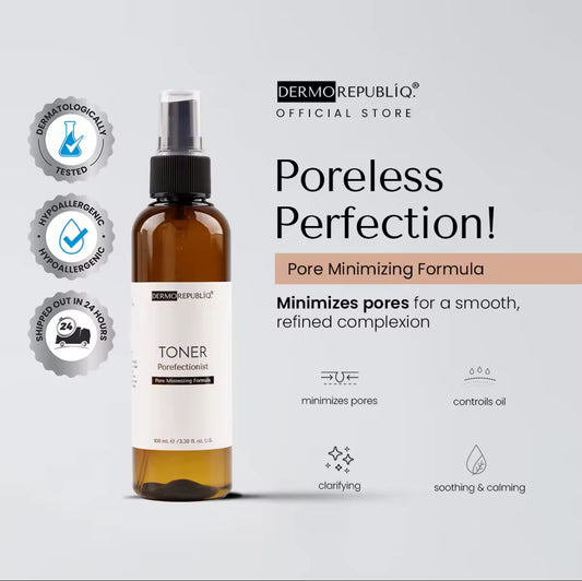 Dermorepubliq Porefectionist Pore Minimizing Toner with Apple Extracts and Niacinamide | 100ml