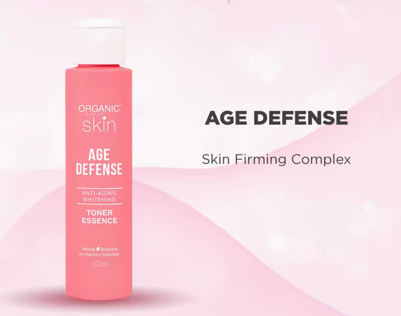 Organic Skin Japan Age Defense Toner Essense 100ml