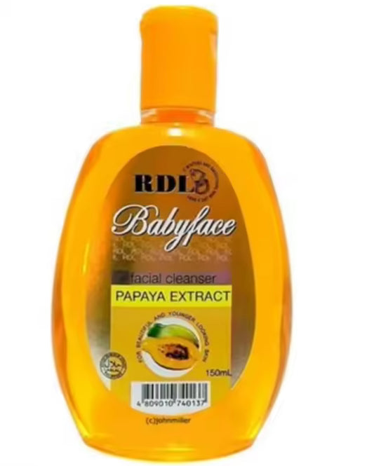 RDL Babyface Facial Cleanser Papaya Extract 150ml