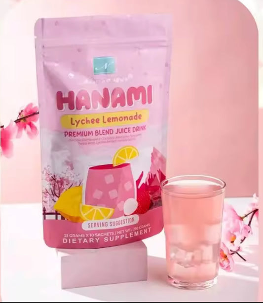 HANAMI LYCHEE LEMONADE BLEND JUICE | 10sachets x 21g | Namiroseus