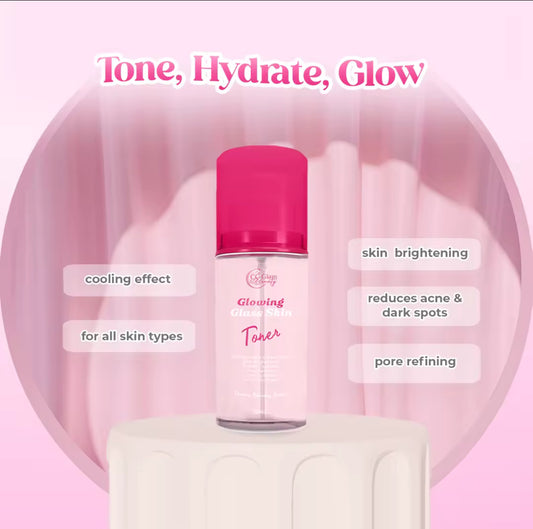 Glowing glass skin toner by CC Glam & Beauty